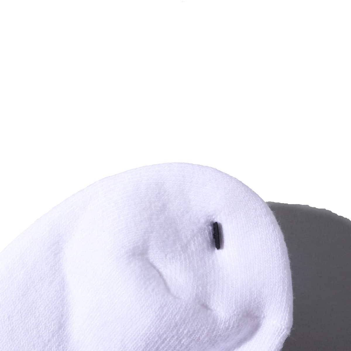 NIKE U NK EVERYDAY CUSH NS 3PR WHITE/BLACKの画像