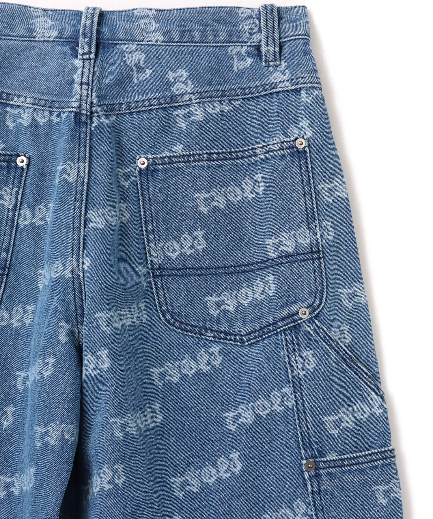 TOKYO 23 DOUBLE KNEE SHORT PANTS BLUE（トウキョウ23