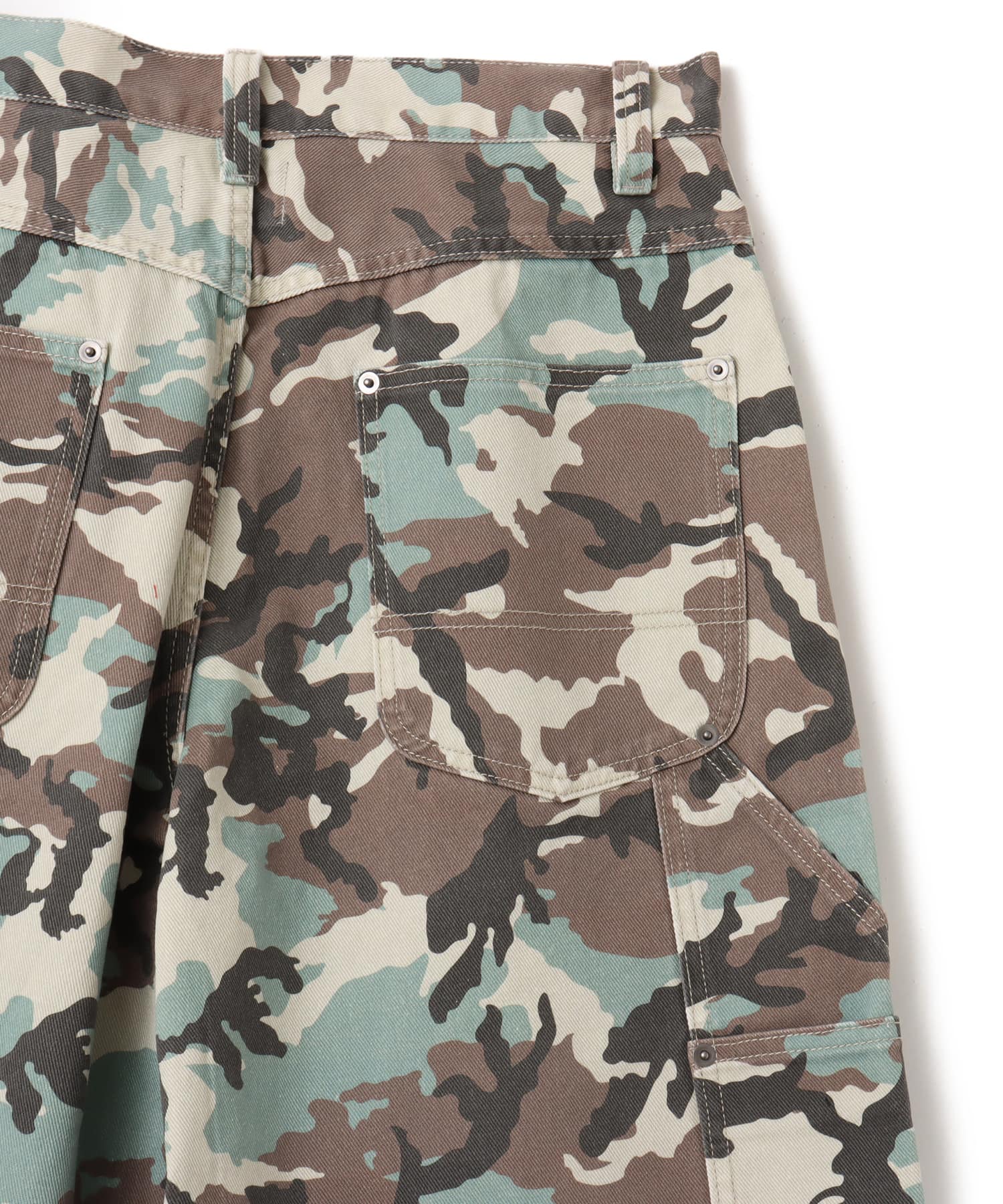 TOKYO 23 DOUBLE KNEE SHORT PANTS CAMOUFLAGEの画像