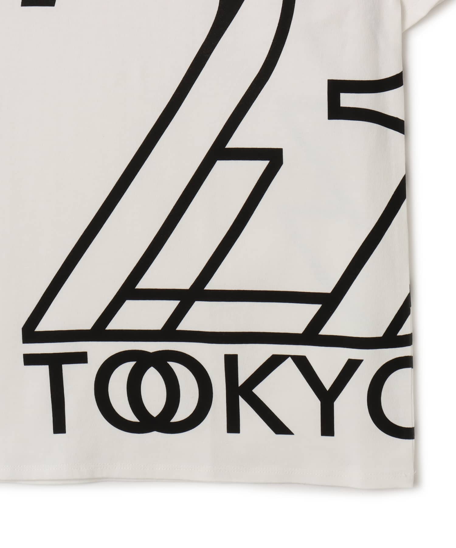 TOKYO 23 Big Logo T-shirt WHITEの画像