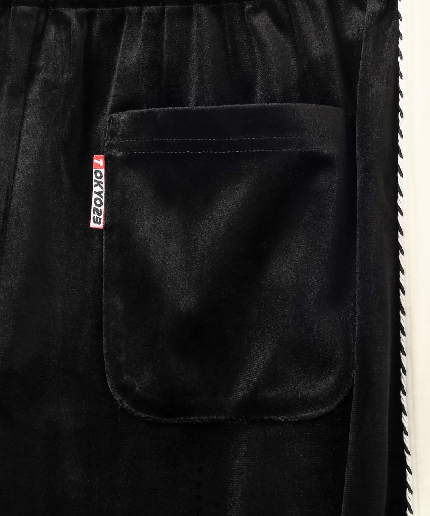 TOKYO 23 Velour Pants BLACKの画像