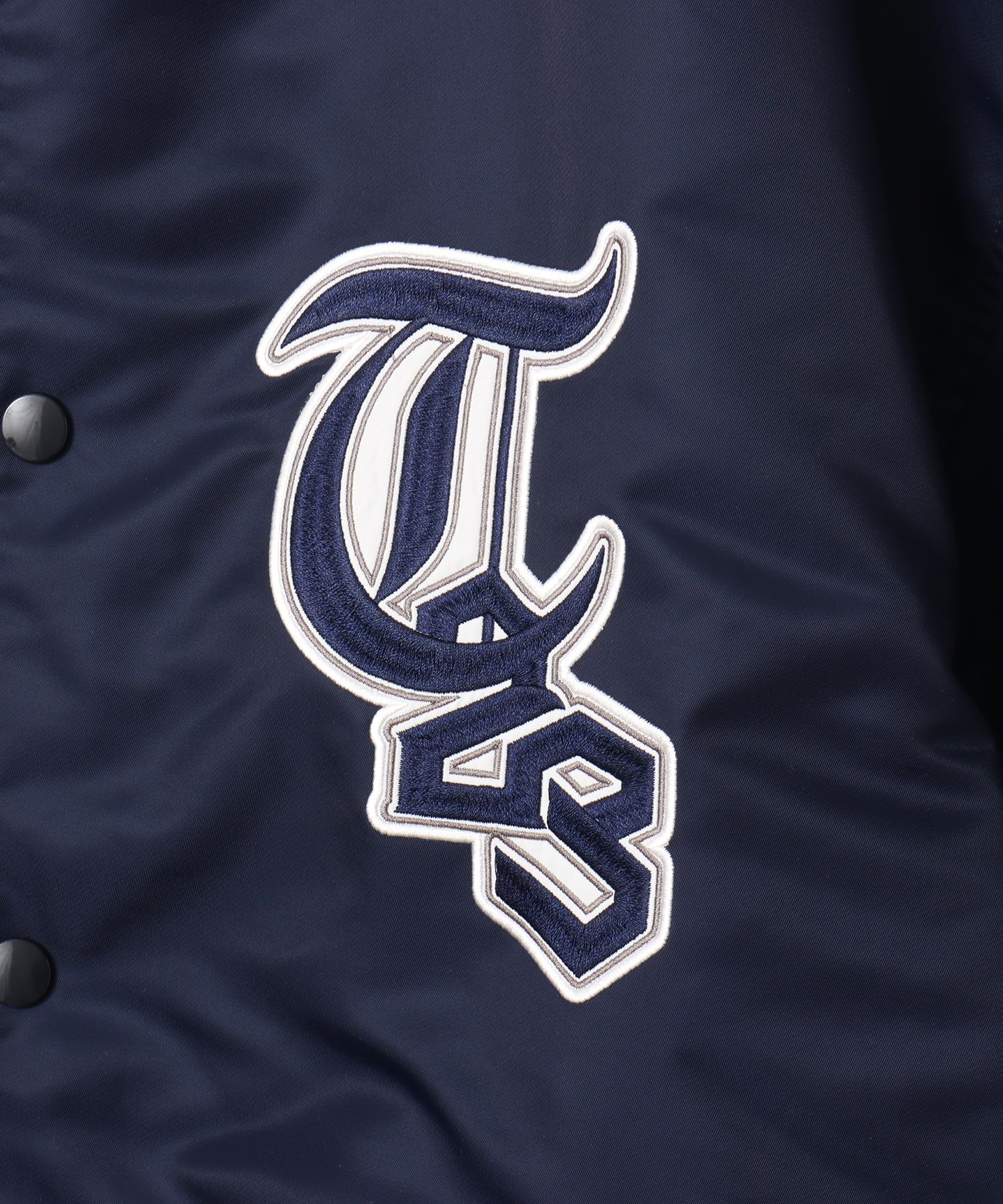 TOKYO 23 Patch Logo Varsity Jacket NAVYの画像