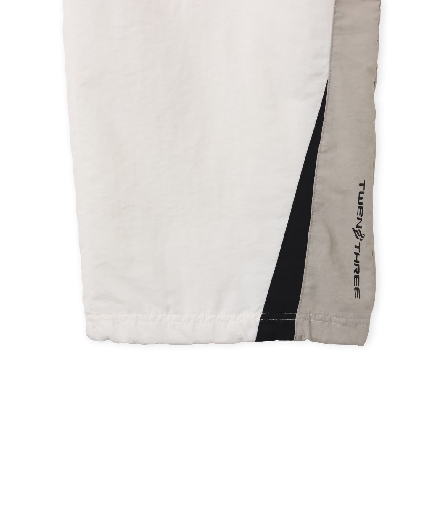 TOKYO 23 Nylon Track Pants WHITEの画像
