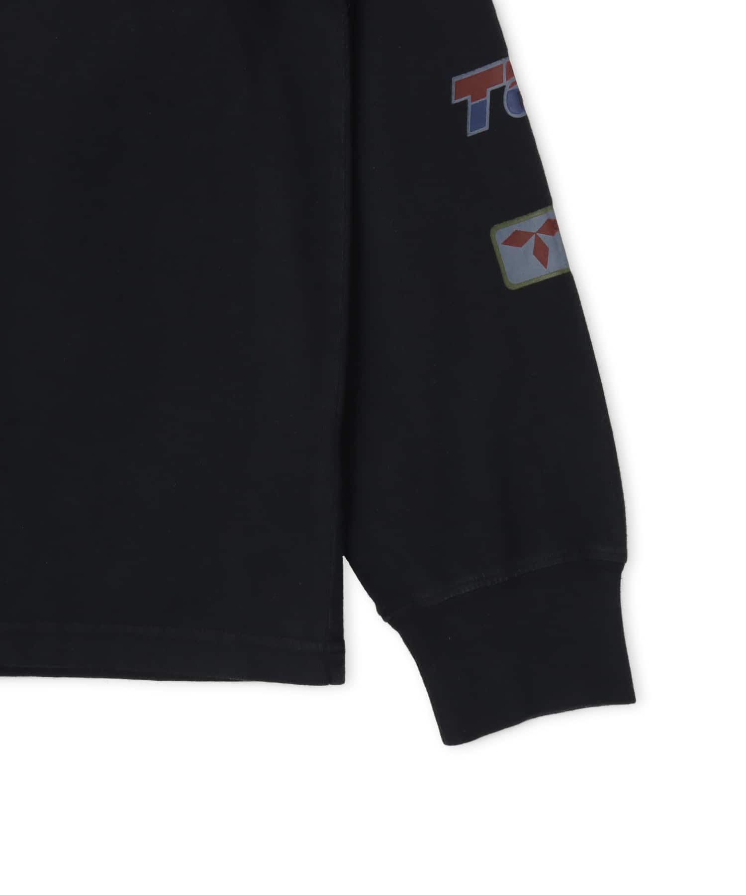 TOKYO 23 Vintage Racing Print LS T-shirt BLACKの画像
