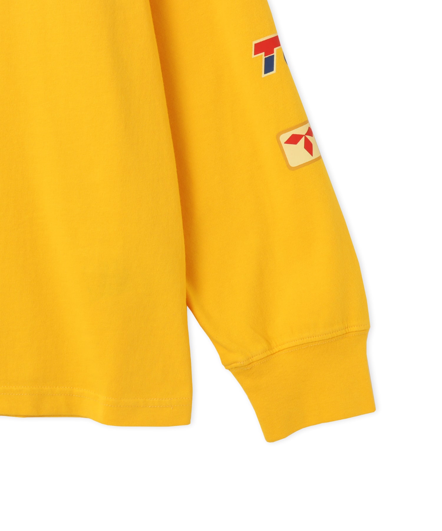 TOKYO 23 Vintage Racing Print LS T-shirt YELLOWの画像