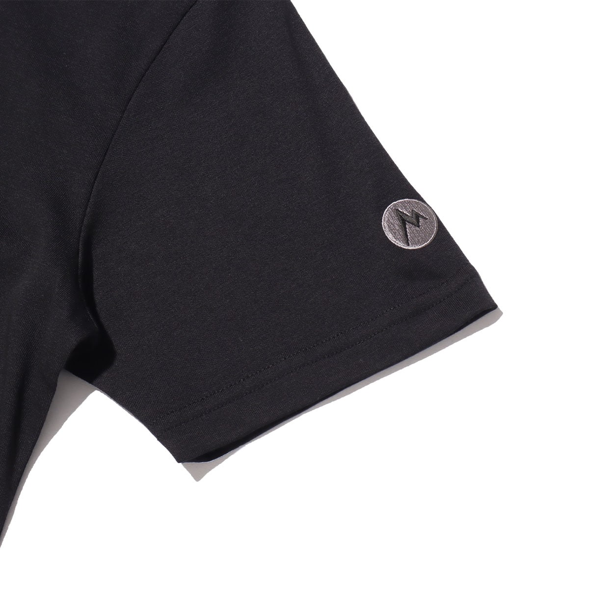 Marmot SQUARE LOGO H/S CREW BLACK 20SP-Iの画像