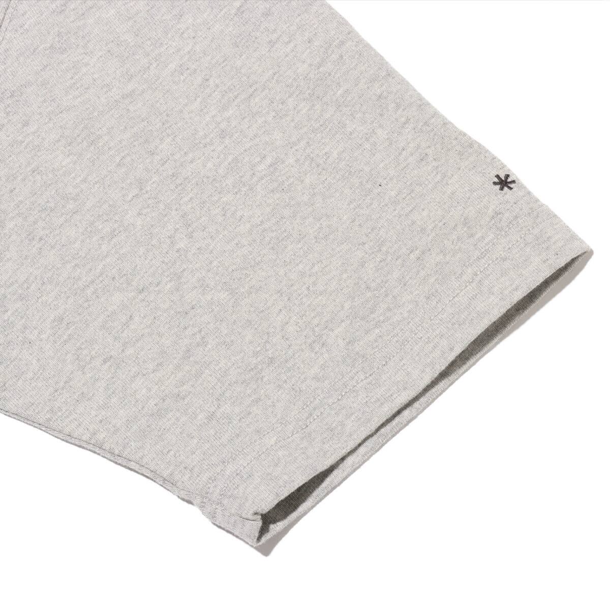 snow peak Recycled Cotton Heavy T-Shirt M.Grey 24SP-Iの画像