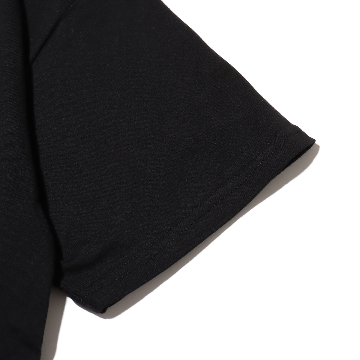 snow peak Soft Cotton Logo Short Sleeve T-Shirt Blackの画像