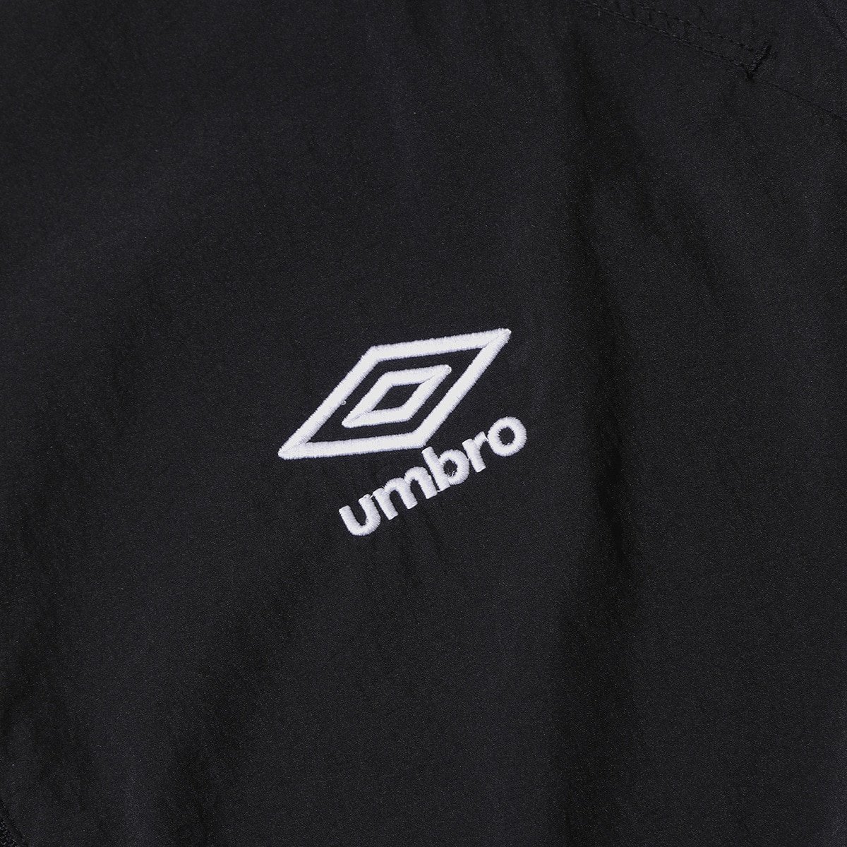 UMBRO PACKABLE HOODIE LONG SLEEVE JACKET BLACK 23SU-S