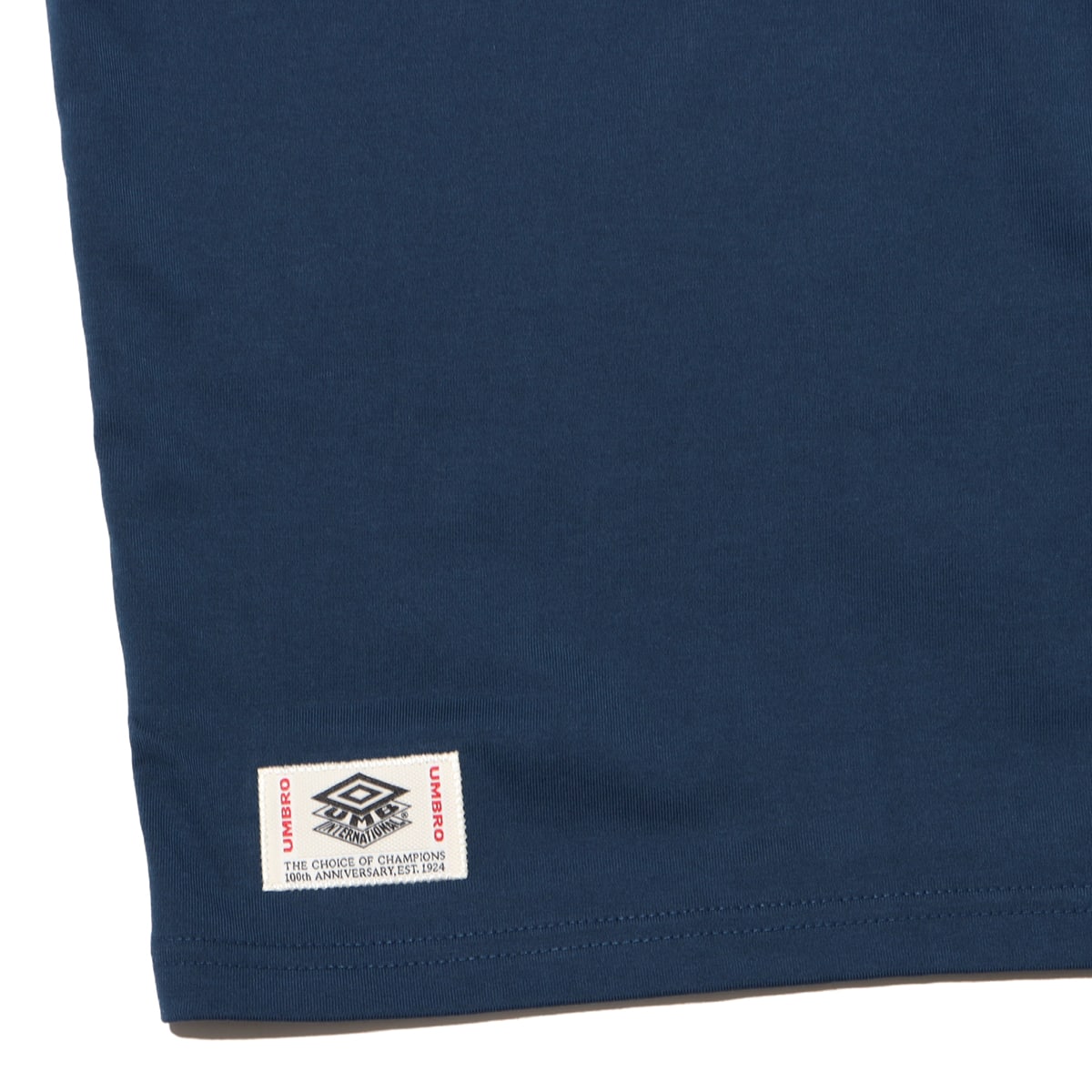 UMBRO SIDE TAPE OVERSIZED FIT SHORT SLEEVE SHIRT NAVY の画像