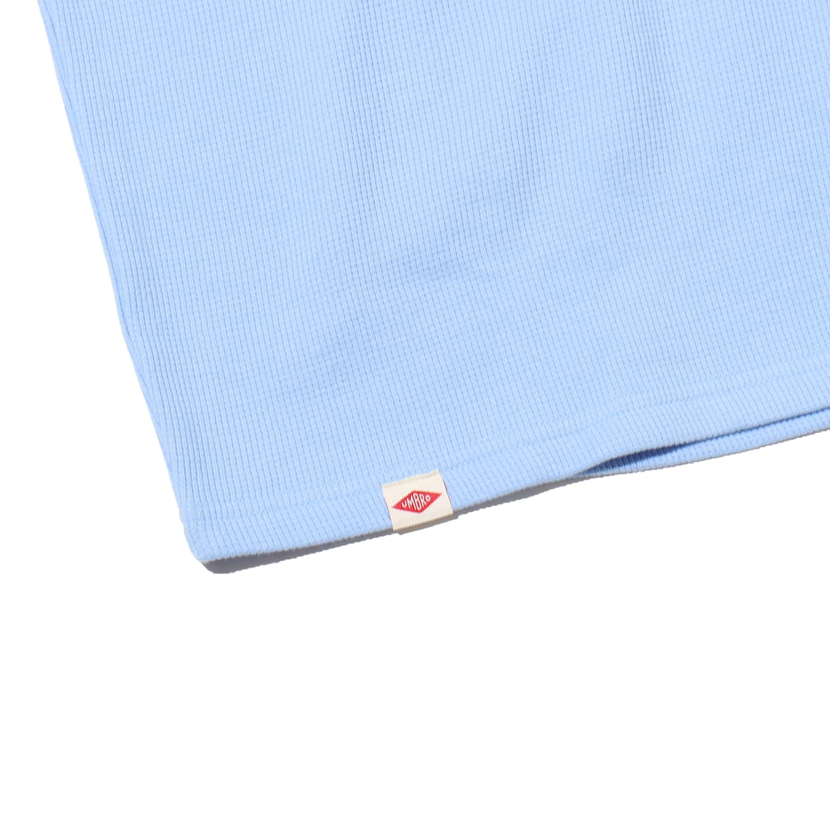 UMBRO WAFFLE FABRIC SHORT SLEEVE SHIRT BLUE の画像