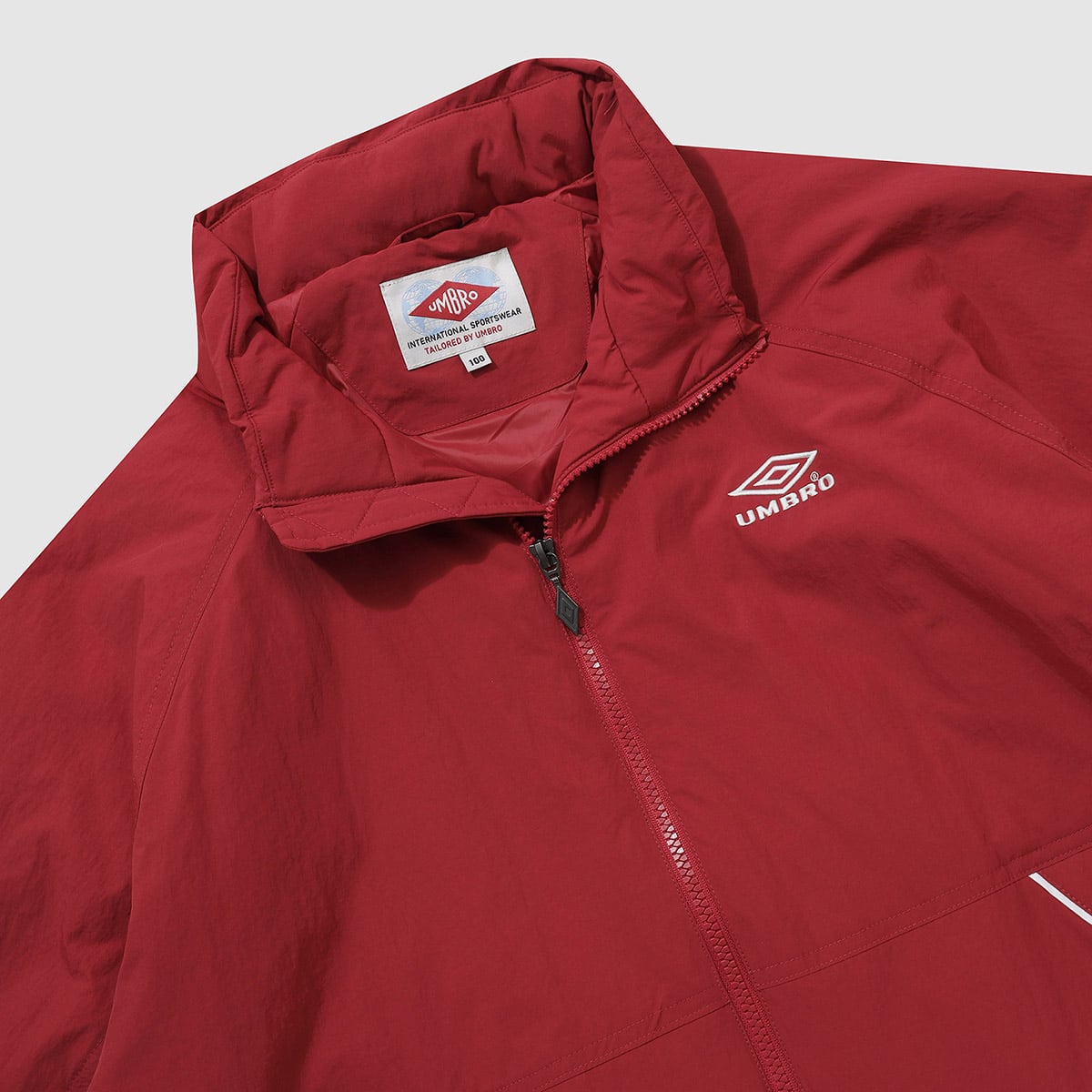 UMBRO HBL CELEB Hoodie PaddingJacket ダークレッドの画像