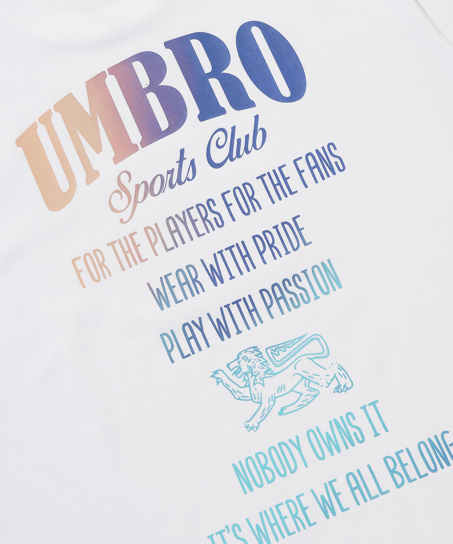 UMBRO 【KOREA COLLECTION】OMBRE SHORTS SLEEVE T-SHIRTS グレーの画像