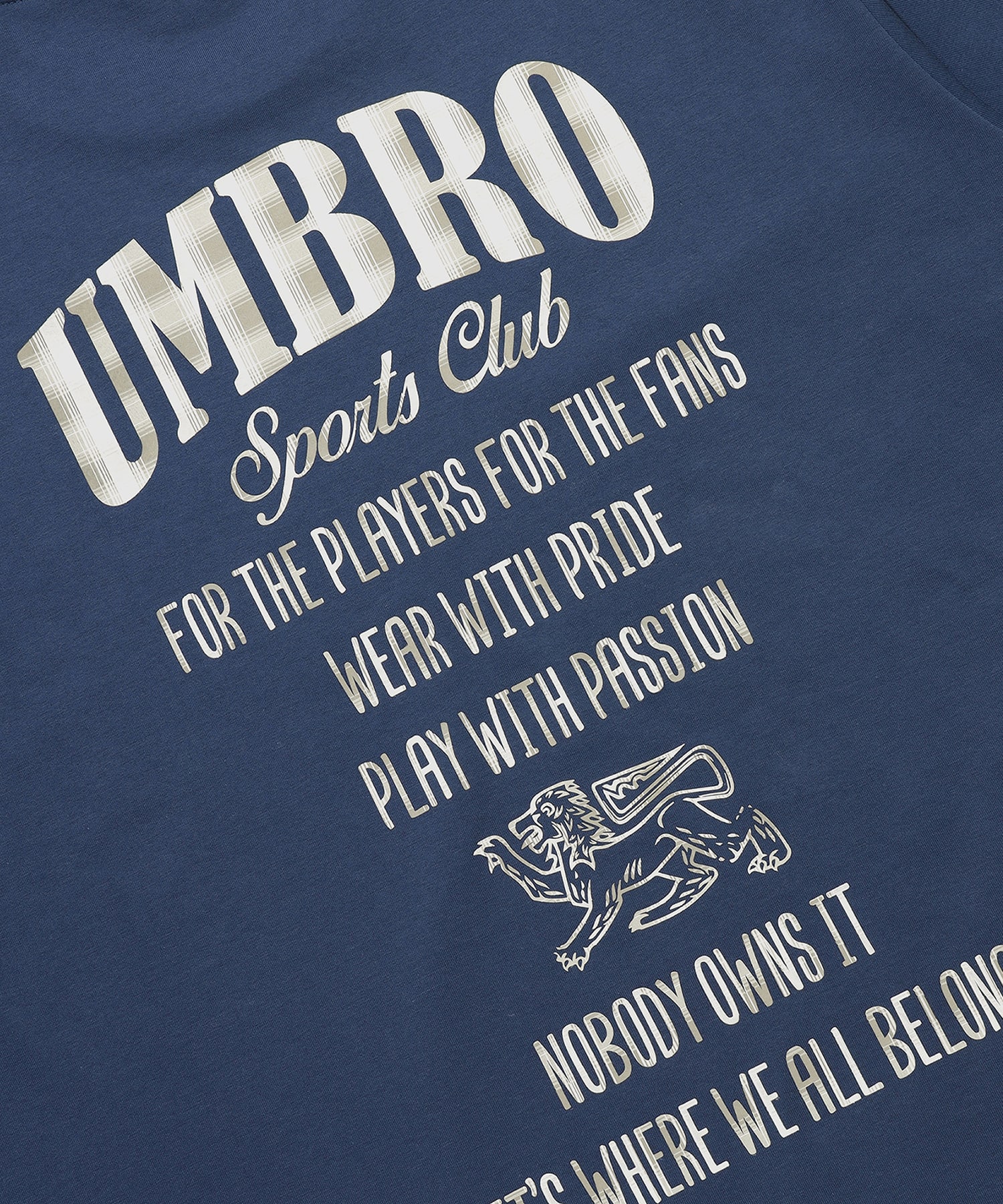 UMBRO 【KOREA COLLECTION】OMBRE SHORTS SLEEVE T-SHIRTS ネイビーの画像