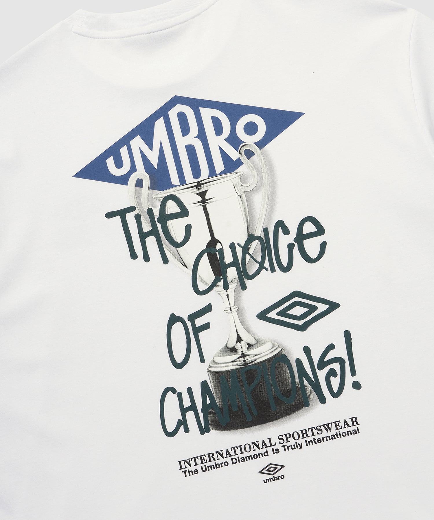 UMBRO 【KOREA COLLECTION】TROPHY SHORTS SLEEVE T-SHIRTS ホワイトの画像