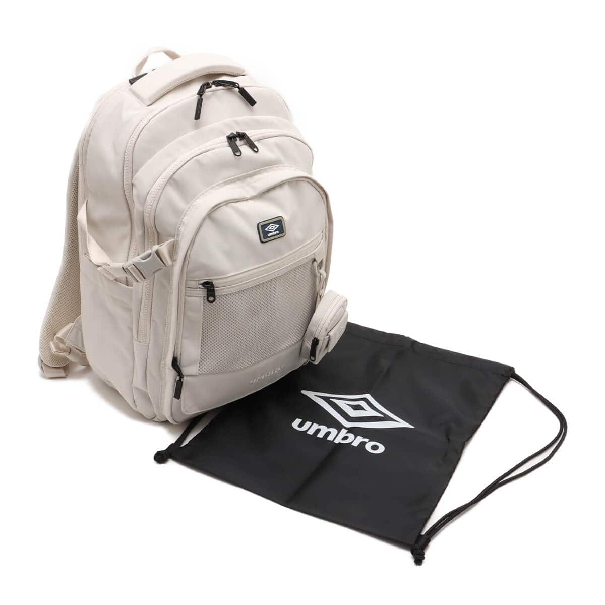 UMBRO BACKPACK ベージュ の画像