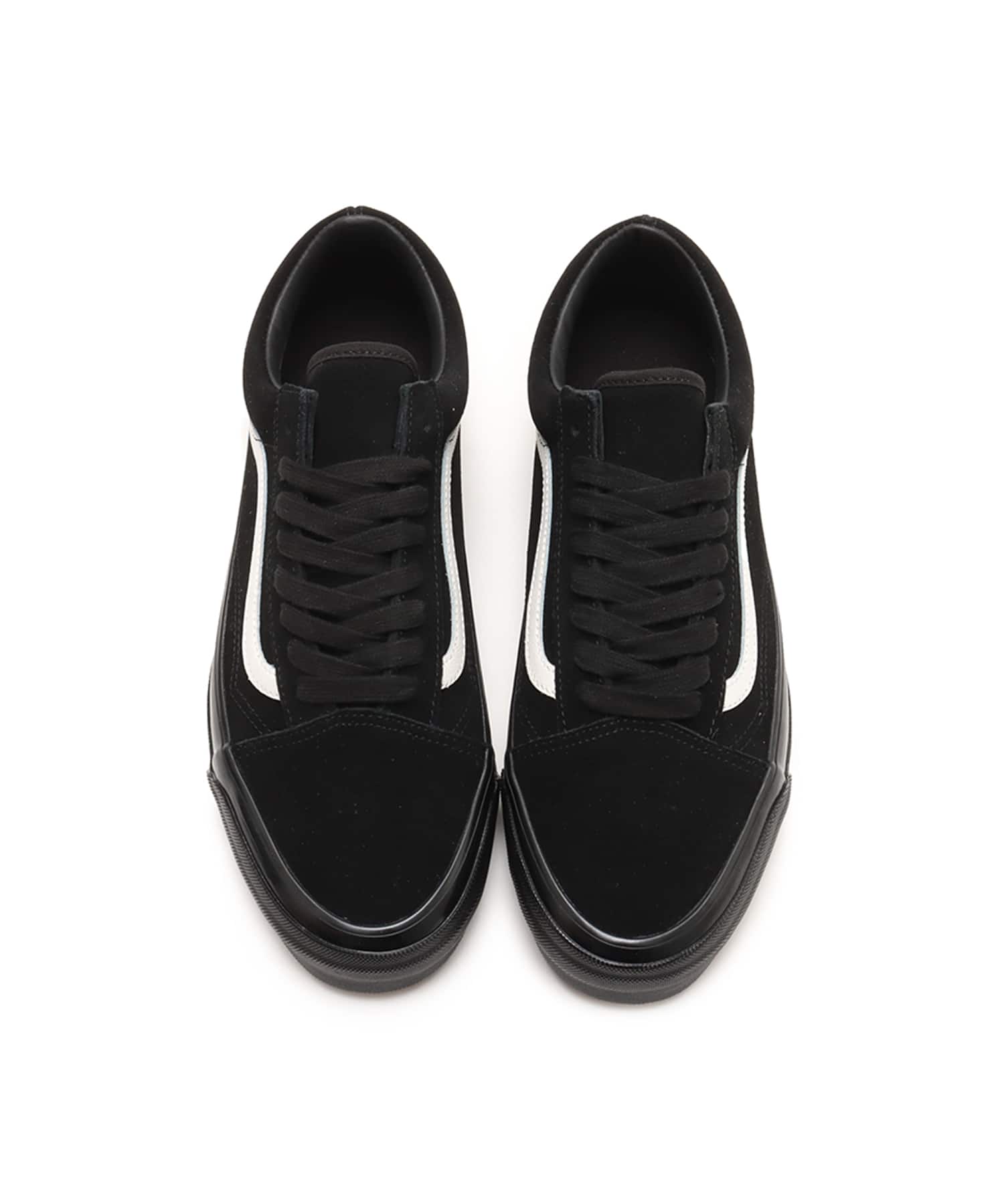 VANS LX Old Skool SUEDE BLACK/BLACK/WHITEの画像