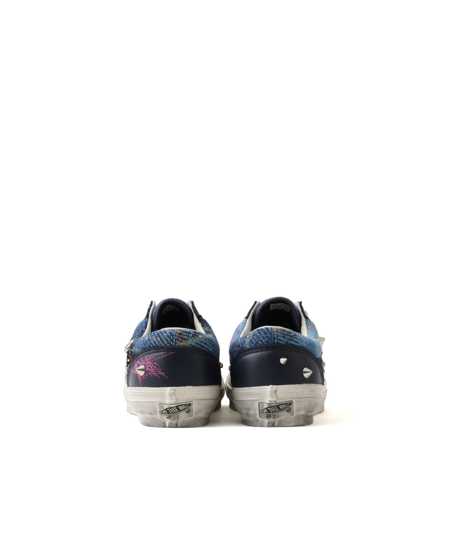 VANS LX Old Skool 36 Harris Tweed  RED/MULTIの画像