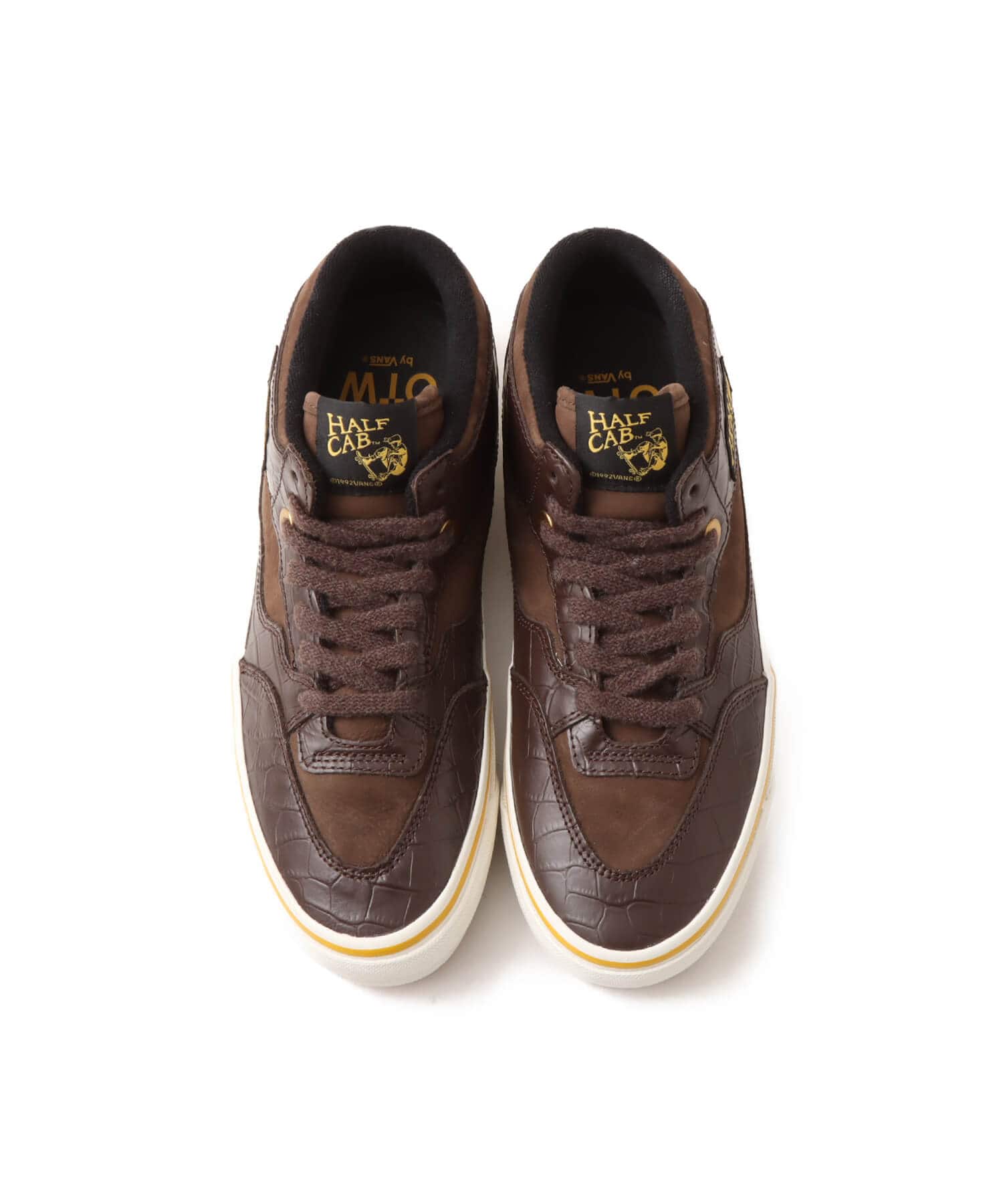 VANS OTW Half Cab 33 Vibram Classic Demitasse Brown Patentの画像