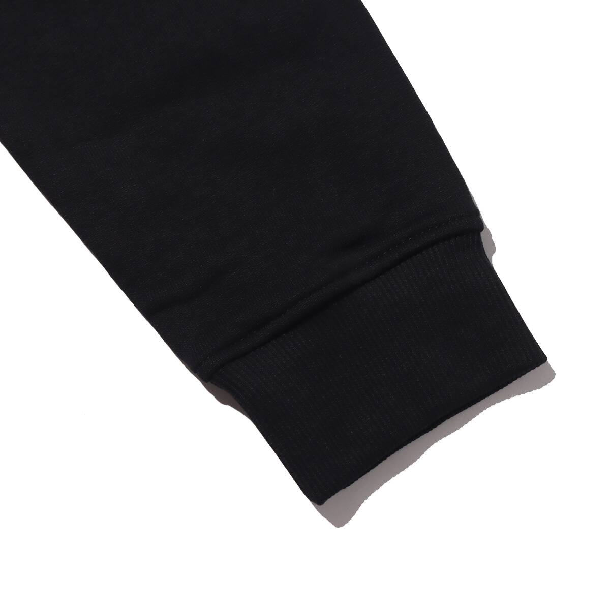 GUESS LS CREW NECK CROP SWEATSHIRT BLACK 20SU-Iの画像