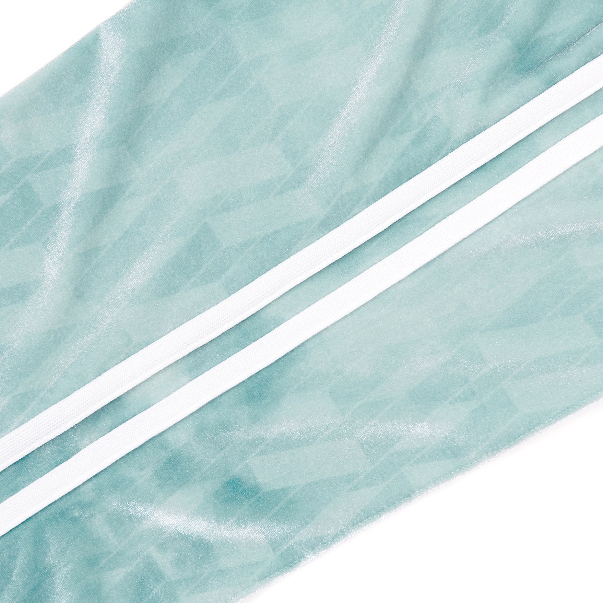NERDY x atmos pink DNA Watercolor Velvet Track Pants MINTの画像