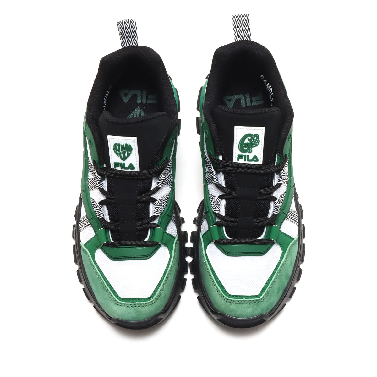 FILA Z BUFFER 2 x atmos pink x Girls2 GREEN/WHITE/BLACK