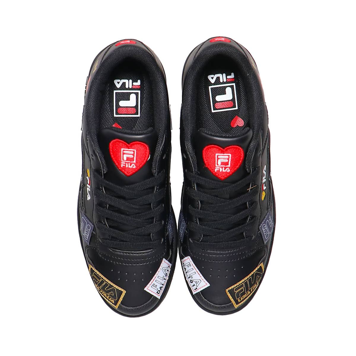 FILA FX-115 HEART COLLAGE BLACK/FILA RED/PINK 22FW-I