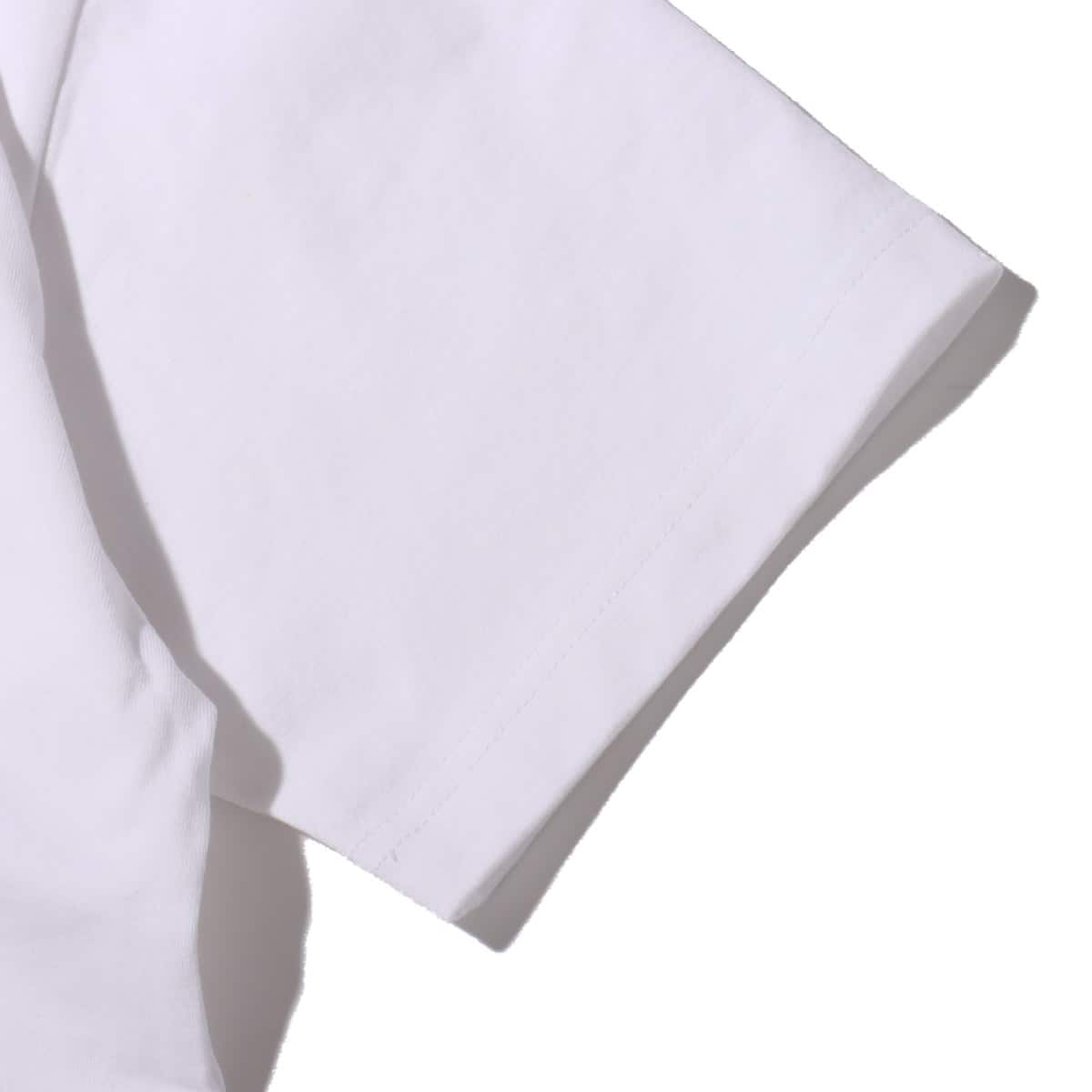 WHITE MOUNTAINEERING BIG W LOGO PRINTED T-SHIRT WHITE 21SP-Iの画像