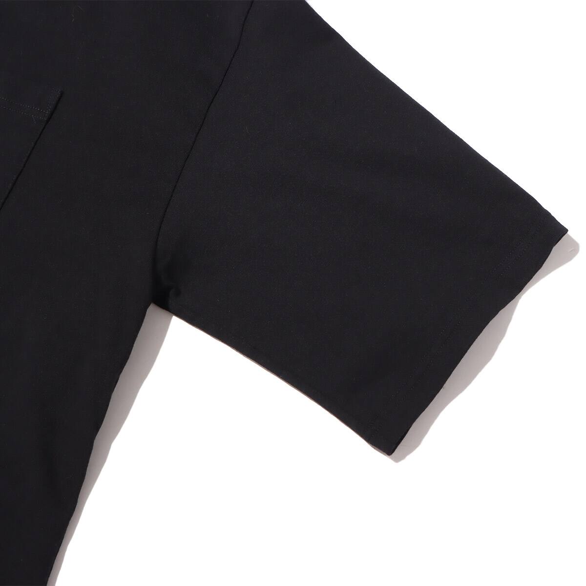 WHITE MOUNTAINEERING WIDE ASYMMETRY T-SHIRT BLACK 21FA-Iの画像