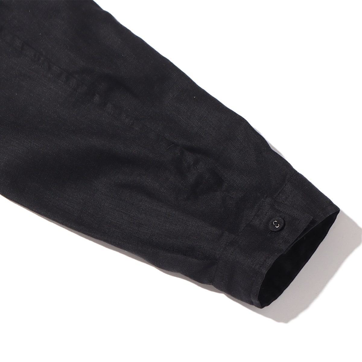 WHITE MOUNTAINEERING LINEN SHIRT BLACK 21SP-Iの画像