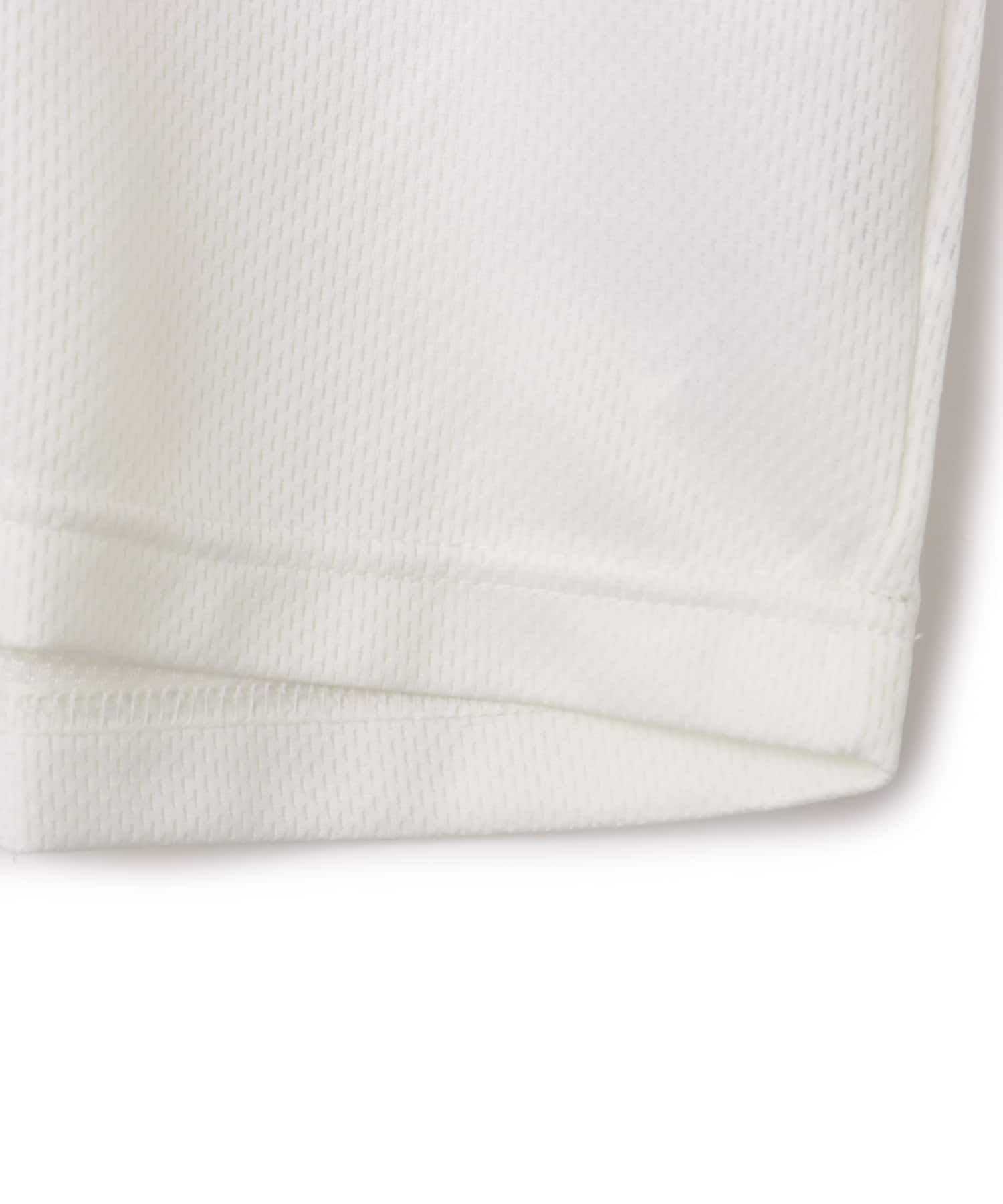 New Balance Jersey Mesh S/S T Shirt シーソルトの画像