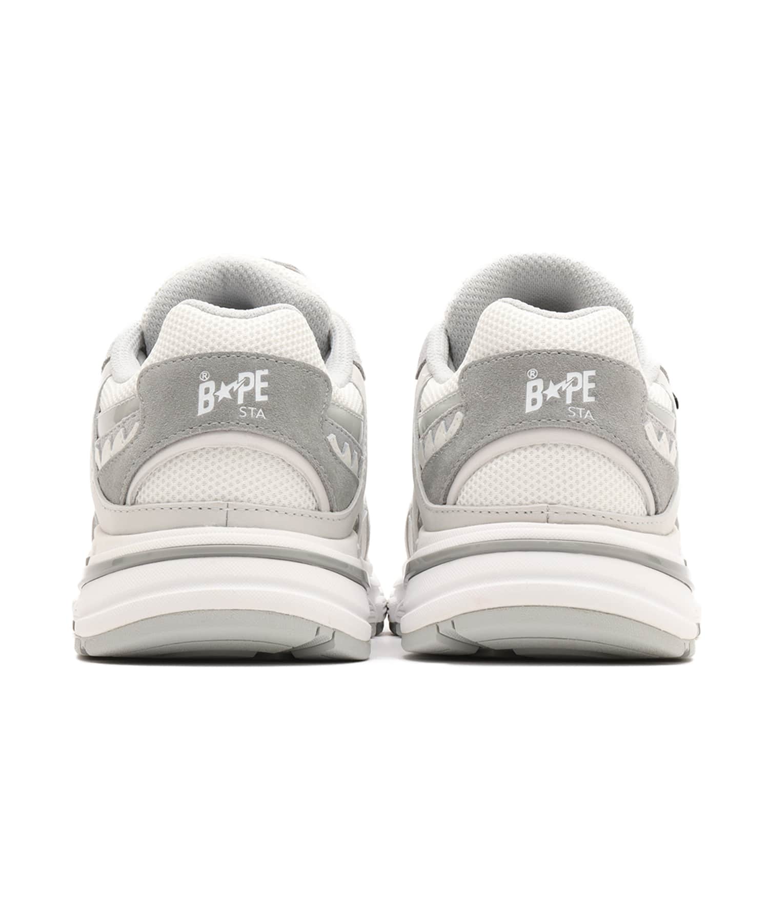 A BATHING APE SHARK STA WHITEの画像