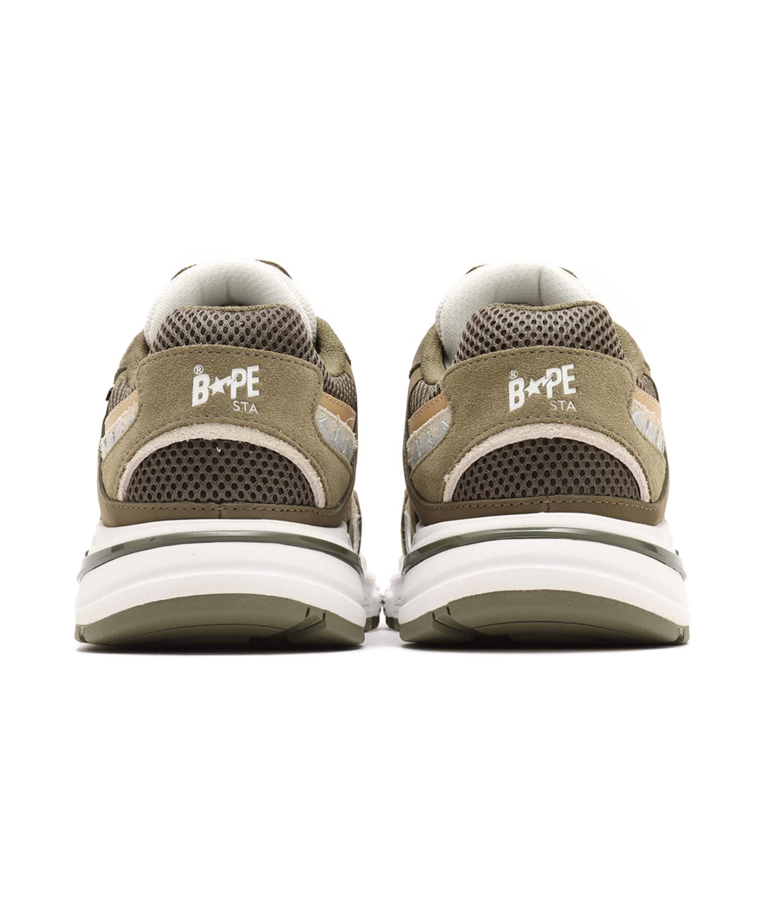 A BATHING APE SHARK STA #2 OLIVEDRABの画像