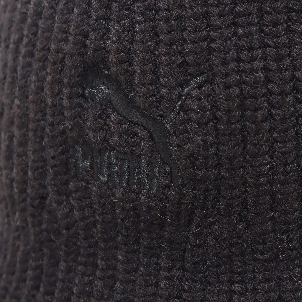 PUMA PRIME KNITTED BUCKET HAT PUMA BLACK 23FA-Iの画像