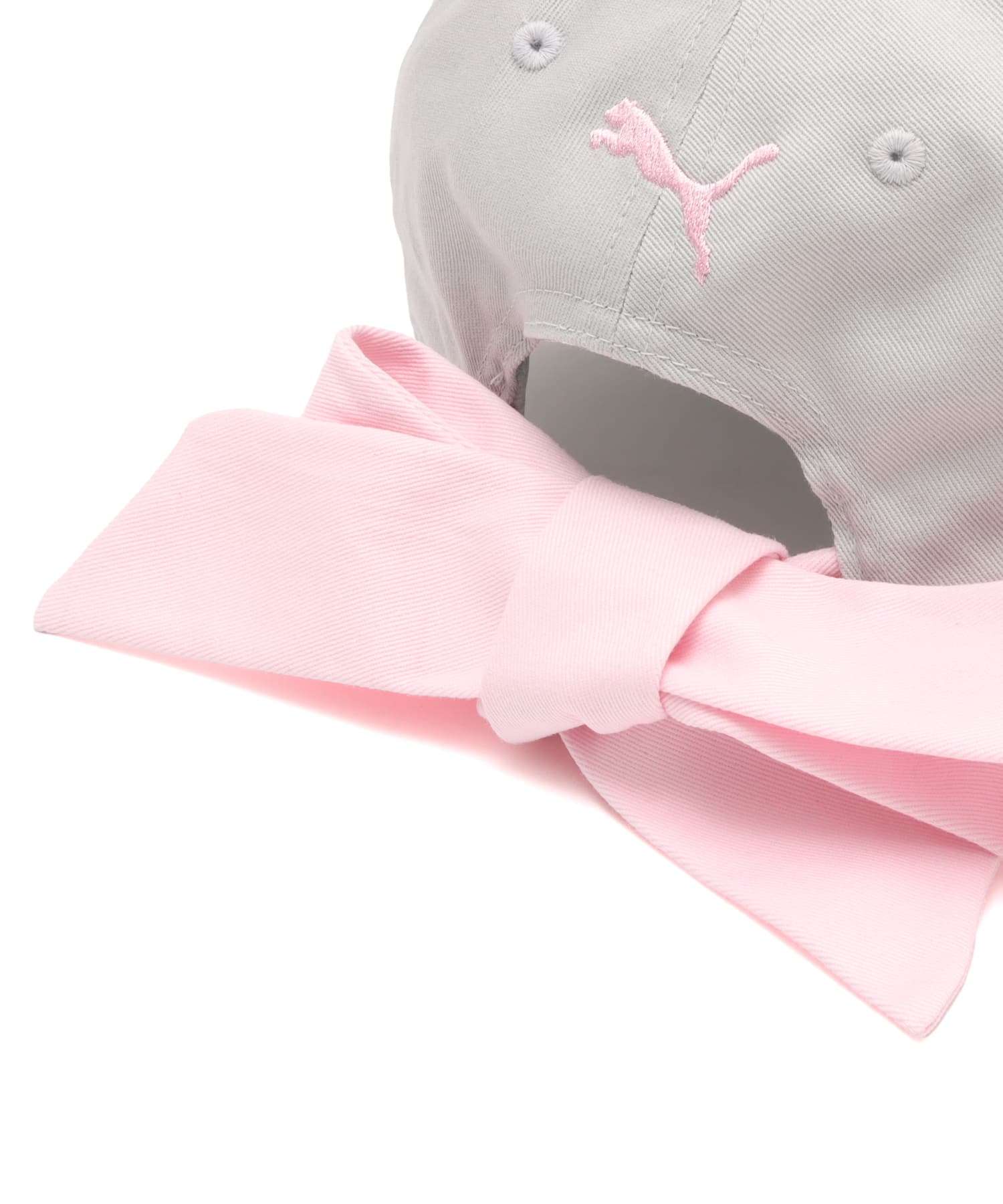 PUMA POWERPUFFGIRLS BOW BASEBALL CAP COOL LIGHT GRAY-BLOSSOMの画像