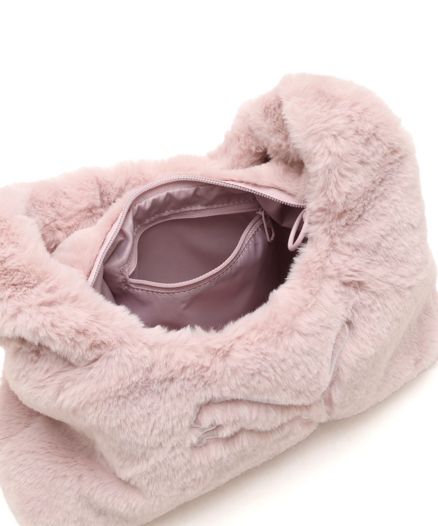 PUMA UP FUR SMALL PRISM BAG MISTY PINKの画像