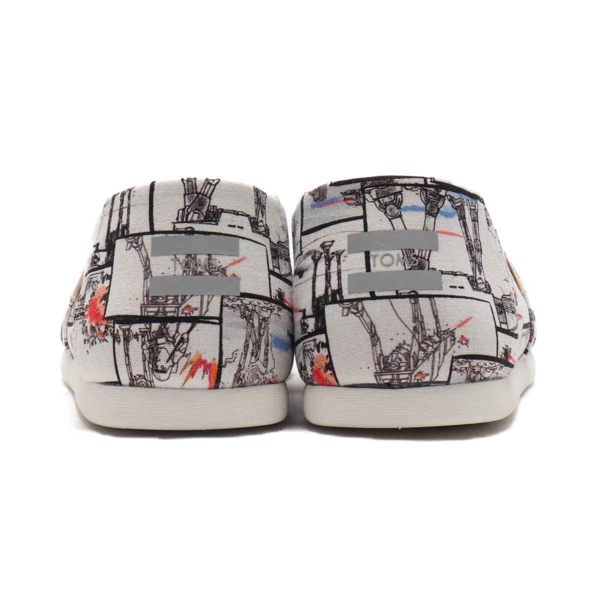 TOMS MENS Star Wars ALPARGATA 3.0 AT Print White Star Wars AT Print 21FA-Iの画像