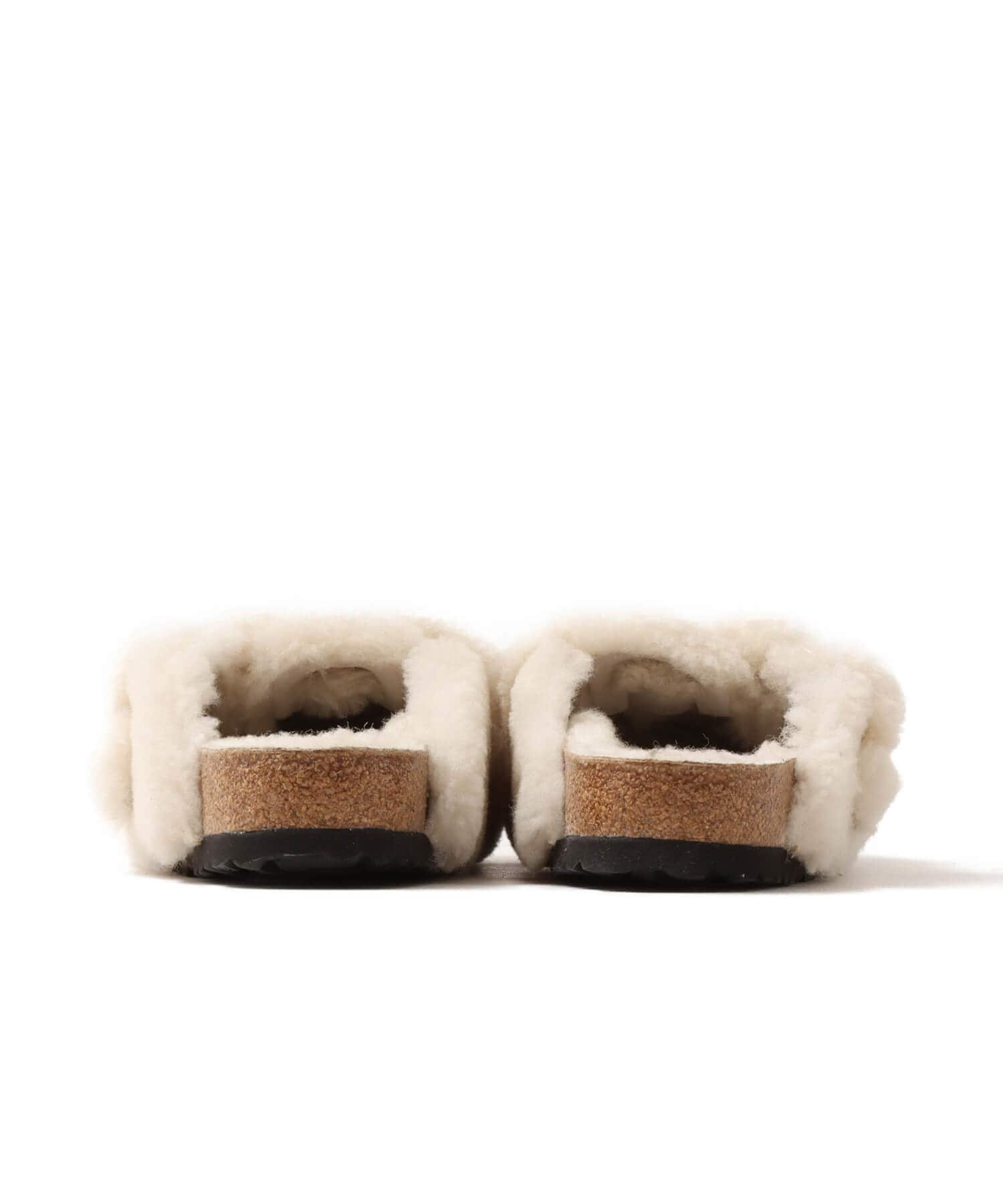 BIRKENSTOCK BOSTON BIG BUCKLE TEDDY EGGSHELL LAF EGGSHELLの画像
