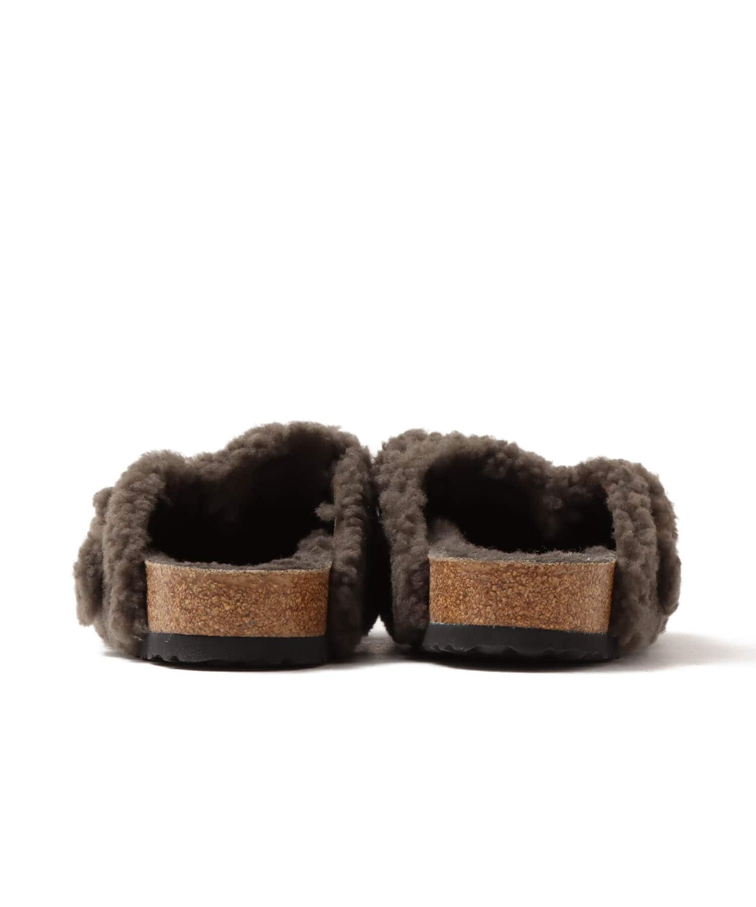 BIRKENSTOCK BOSTON BIG BUCKLE TEDDY CONCRGRAY LAF CONCRGRAYの画像