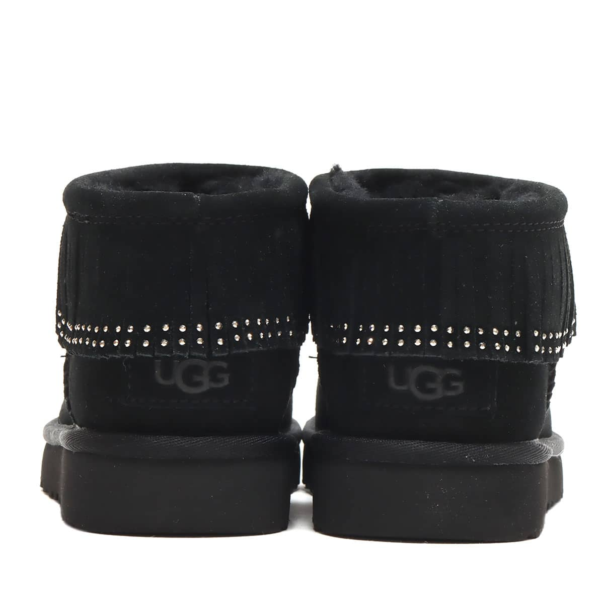 UGG Ultra Mini Fringe Bling BLACK 21FW-I