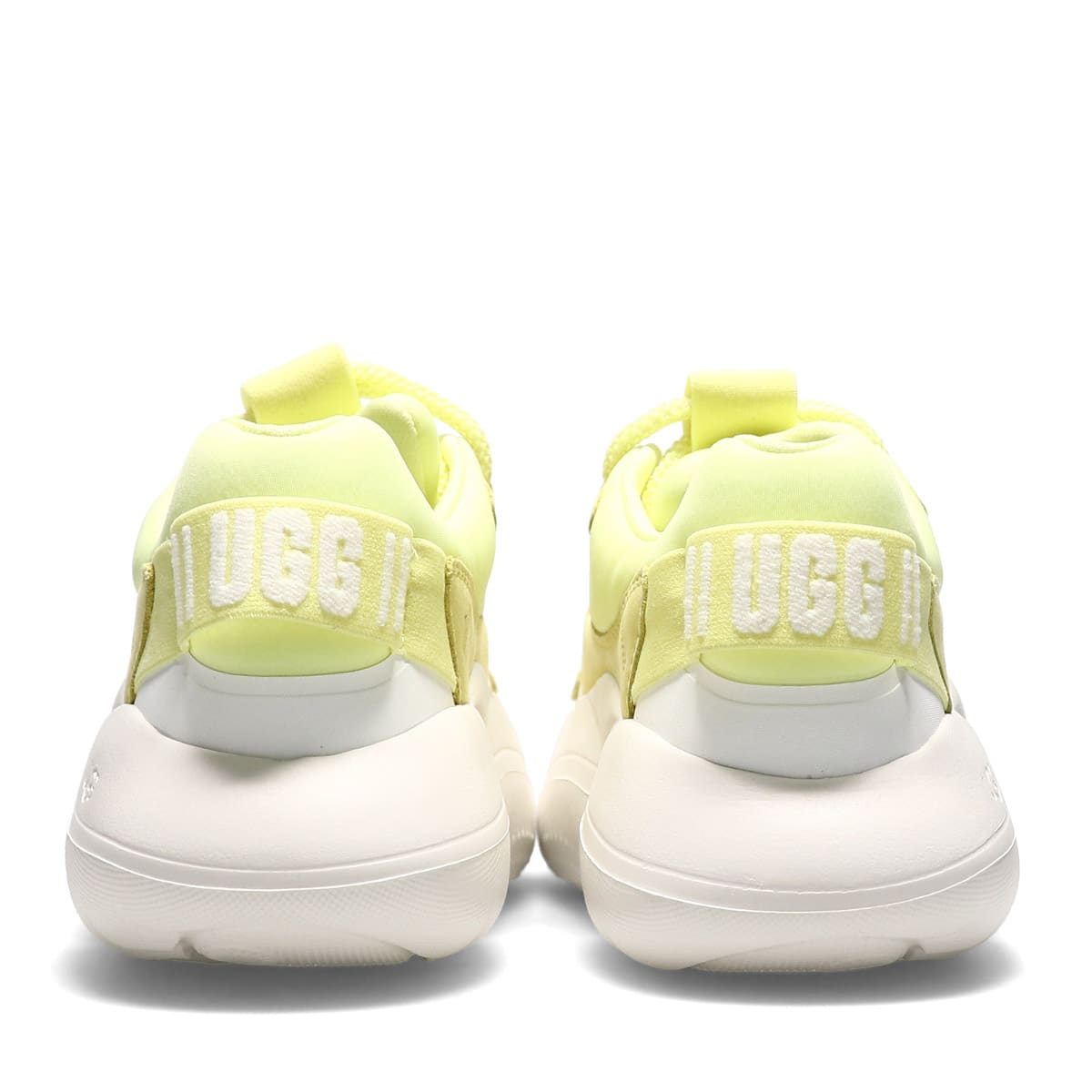 UGG W LA CLOUD LACE LEMON LIME 22SS-Iの画像