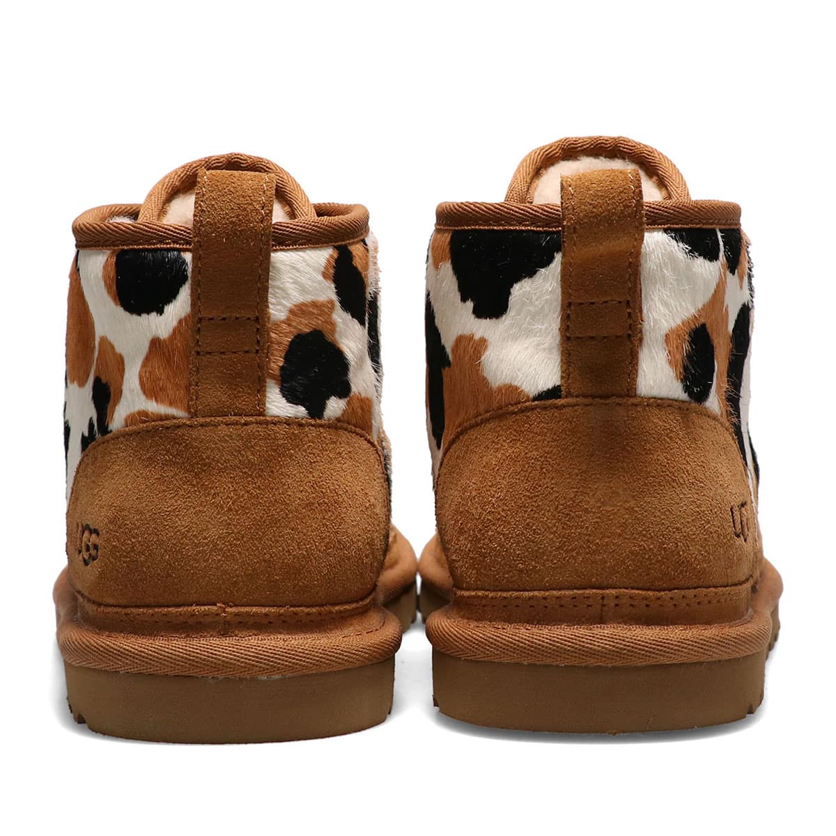 UGG NEUMEL COW PRINT CHESTNUT 21FW-I