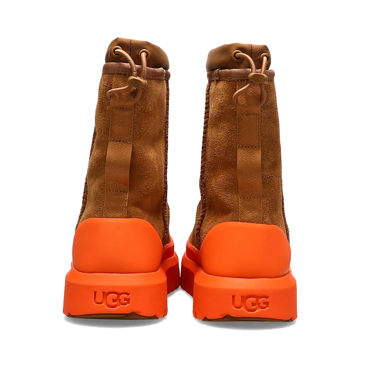 UGG CLASSIC SHORT WEATHER HYBRID CHESTNUT / ORANGE