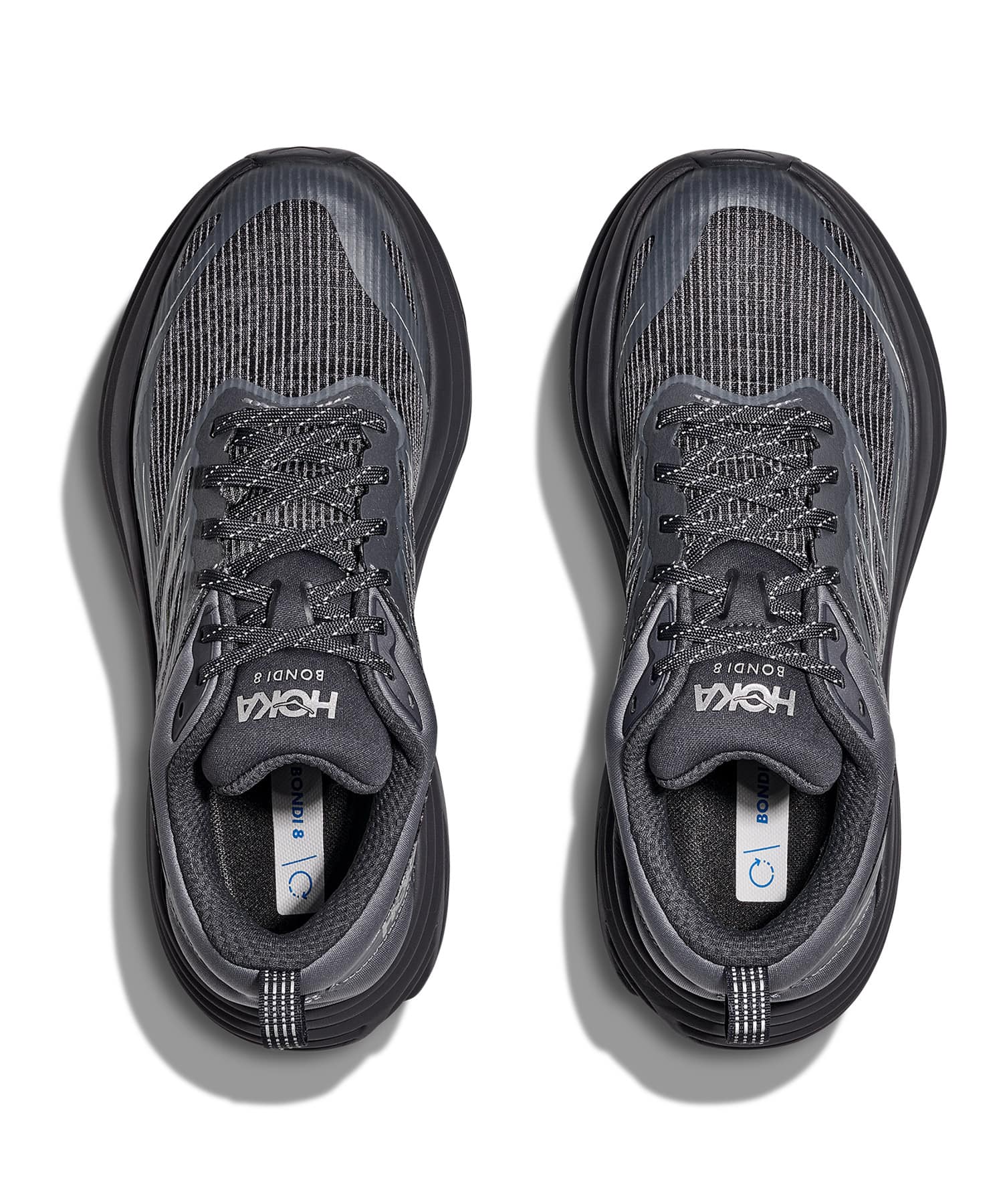 HOKA BONDI 8 TS CAGED CHARCOAL GREY / GREY SKIESの画像