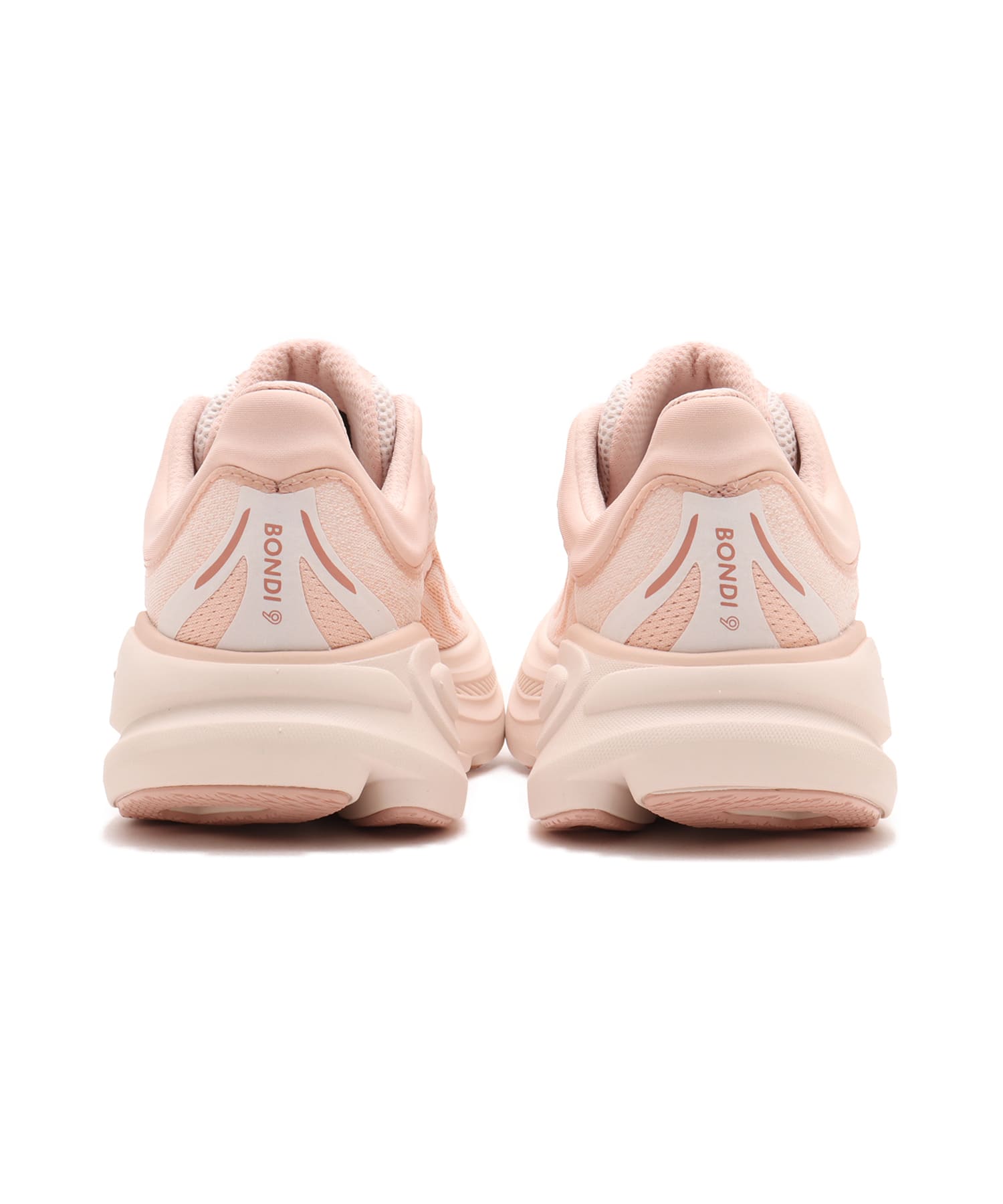 HOKA BONDI 9 ROSE LATTE / ROSE CREAMの画像