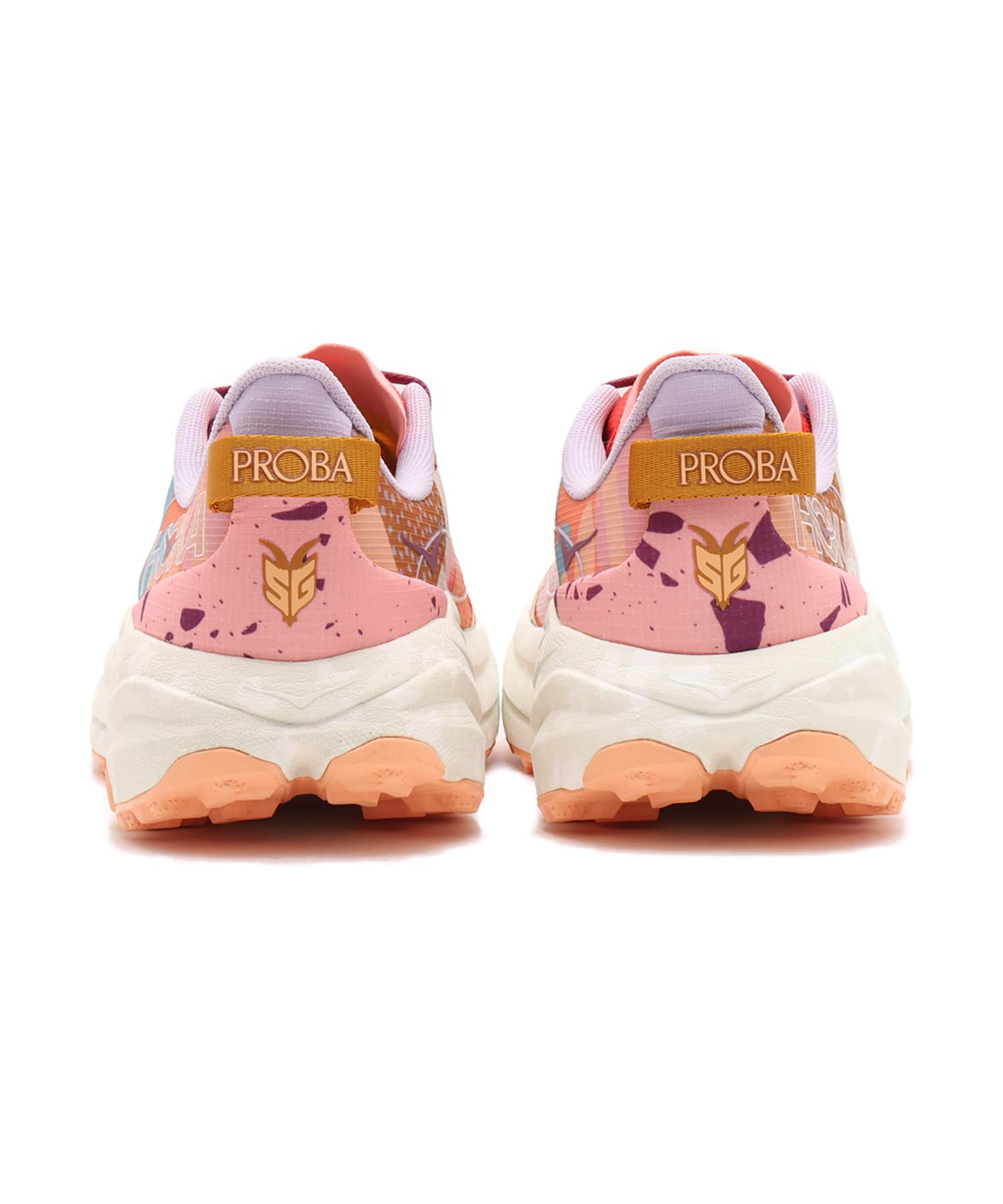 HOKA SPEEDGOAT 6 STUDIO PROBA CADMIUM ORANGE / WHISPER GREENの画像