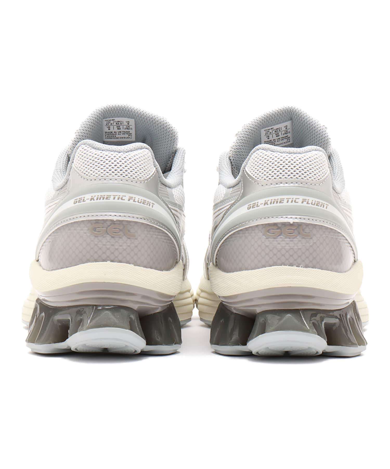 asics GEL-KINETIC FLUENT WHITE/WHITEの画像