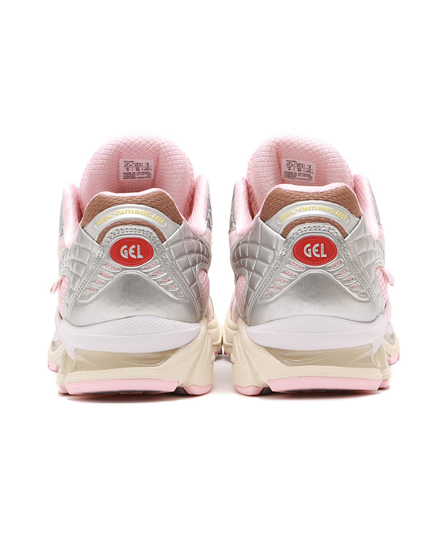 asics GEL-NIMBUS 10.1 atmos VANDYTHEPINK STRAWBERRY CREAM/STRAWBERRY CREAMの画像