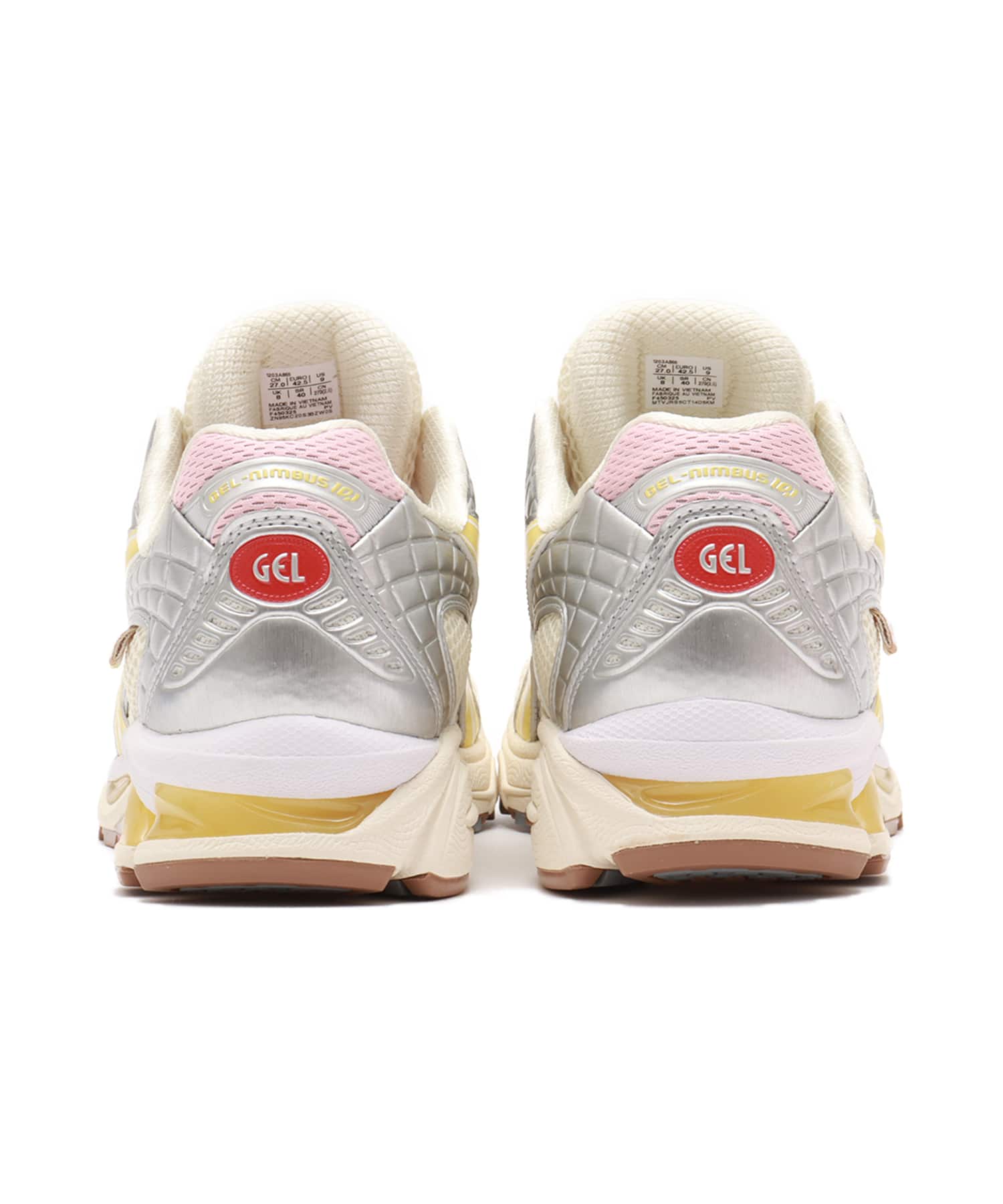 asics GEL-NIMBUS 10.1 atmos VANDYTHEPINK IVORY/PINEAPPLE SLICEの画像