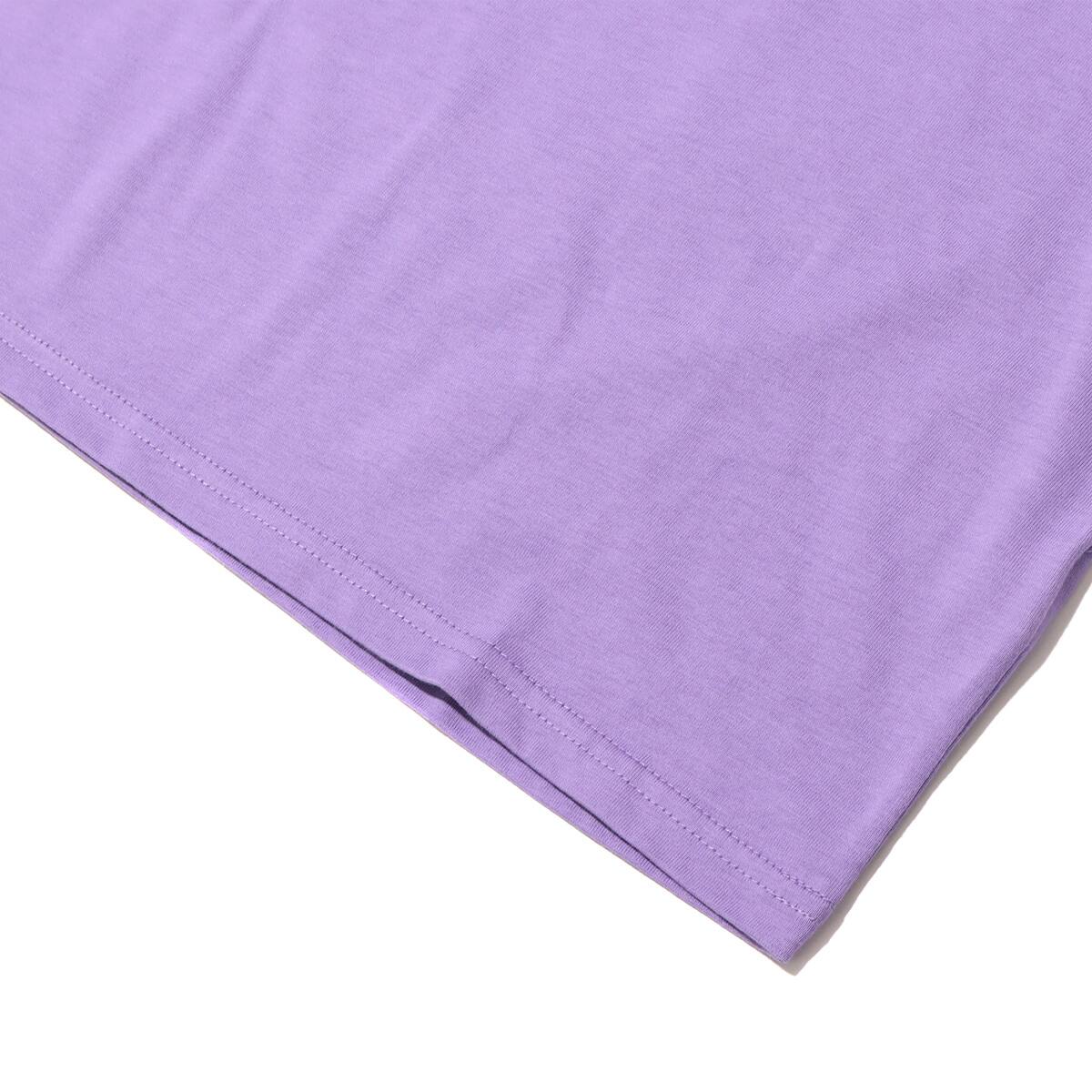 ANNA SUI NYC 蝶刺繍 ベーシック ロンT PURPLE 23FA-Iの画像